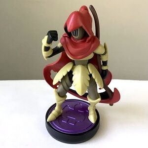 Nintendo Specter Knight Amiibo Figure from Shovel Knight Series Yacht Club Games
